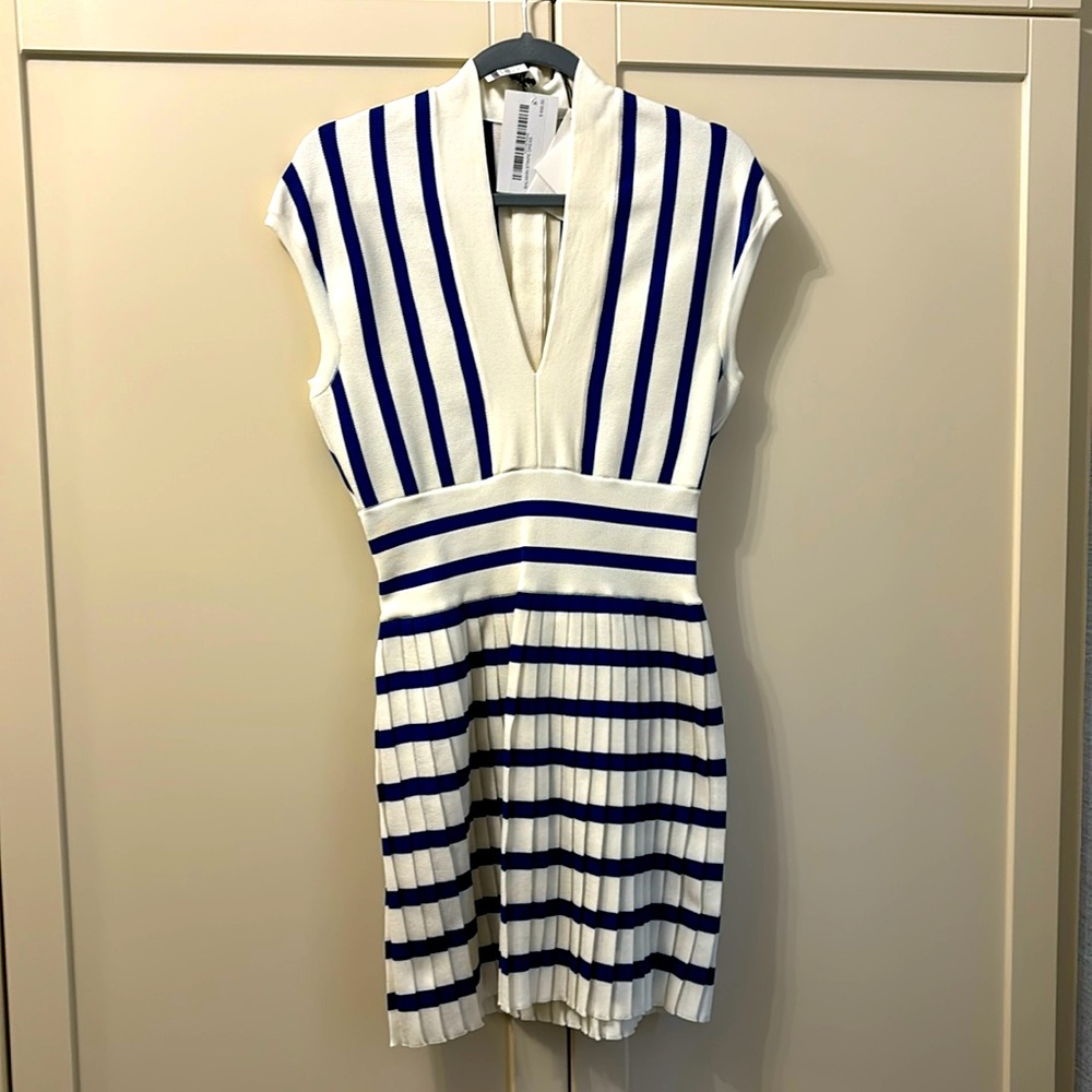 Balmain stripe dress